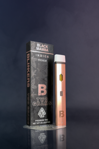 blinkers 2g disposable black mamba