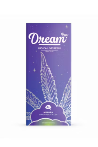 Dream Pen: Aurora – 0.5G Live Resin Disposable (Liquid Diamonds + CBN)