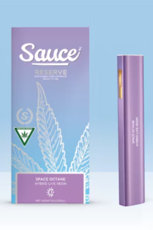 Sauce Bar Space Octane – 1G LIVE RESIN Vape (Hybrid)