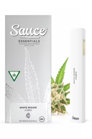 Sauce Bar White Widow – 1G Disposable Vape (Hybrid)