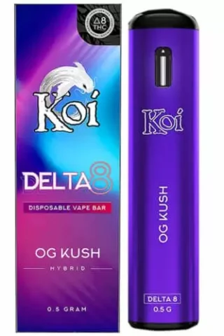 KOI DELTA-8 THC DISPOSABLE VAPE – OG KUSH 430MG